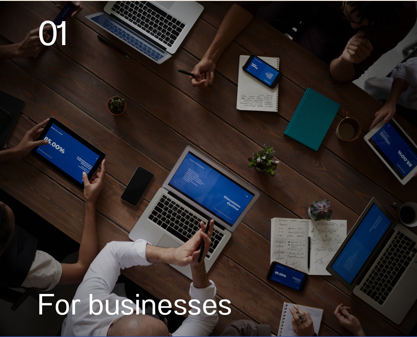 01 For businesses